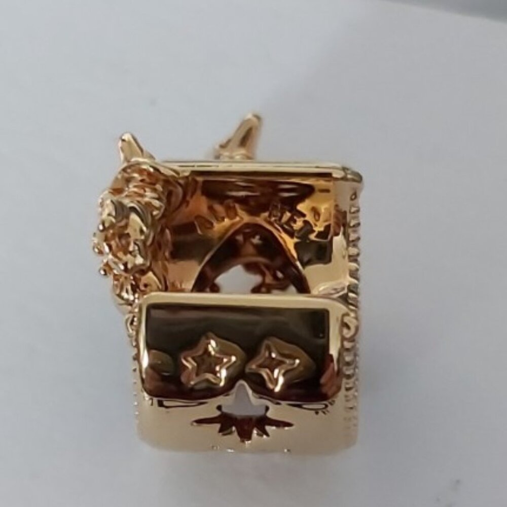 PANDORA *Retired* Sterling Silver & 14K Gold-Plated Disney Mickey & Minnie - Picture 15 of 16